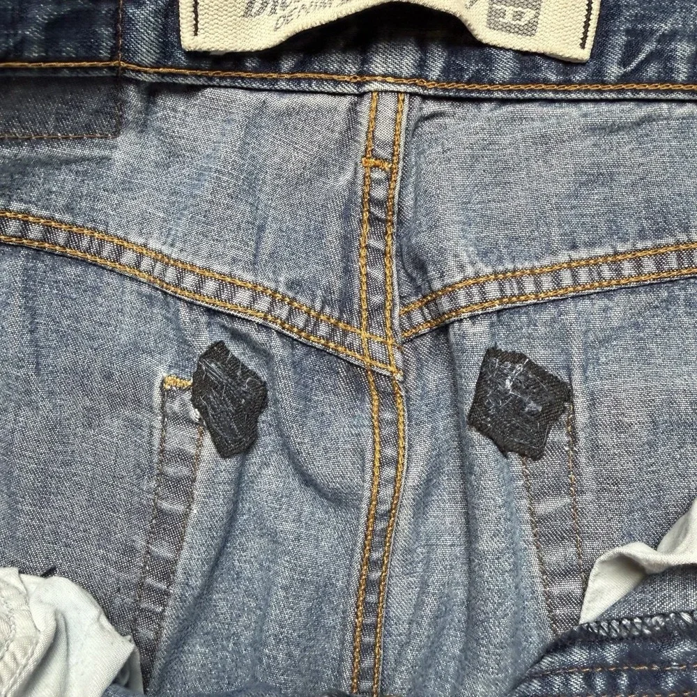 Vintage Diesel Cheyenne Jeans Men 32x34 Blue Straight Leg Made Italy Y2K (Tag34)